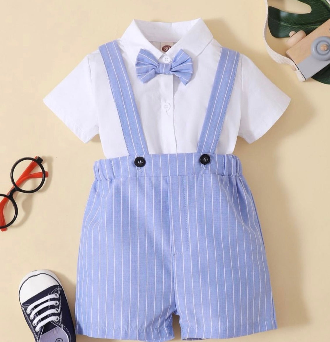 Classy mini blue suit 💙